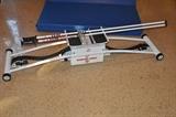 Skiers edge indoor trainer with poles