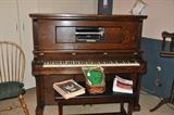 Vintage player piano