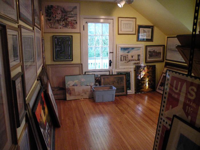 Room of Art, Etchings, Posters, Lithos, Frames.  ALL ART IS 40% OFF, BUY 6 OR MORE=50% OFF