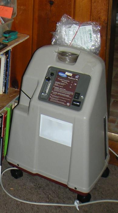 Invacare Platinum XL Home Fill II Oxygen Machine