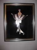 Erte Embossed Foil Art
