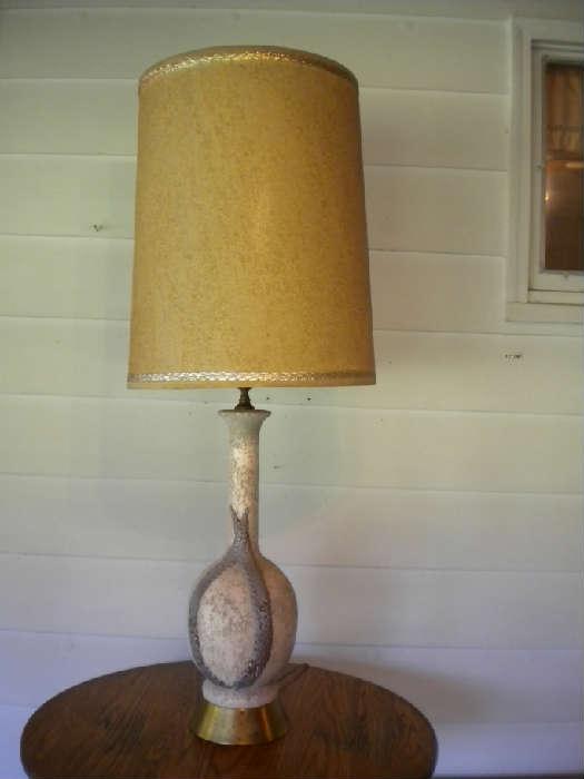 Mid Cnetury Modern Ceramic Lamp