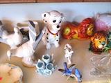 Vintage  Lion Banks by Current; Lennox, Goebel Figurines, Crystal Figurines.