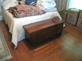 Blanket chest and linens
