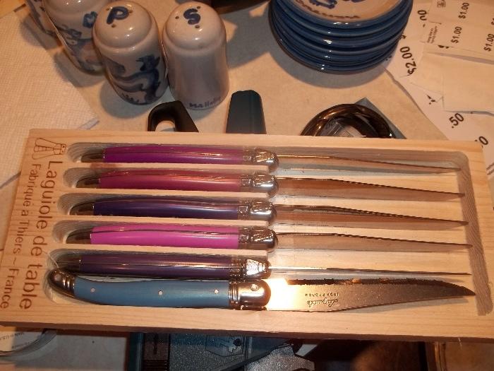 Laquiole de table French steak knives