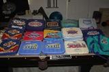 Tons of Super Bowl Cushions with original Super Bowl memorabilia inside