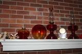 Amberina Oil Lamps