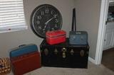 Vintage trunk and luggage