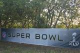Super Bowl XLV Banner! This banner hung on the side of Cowboys Stadium in Arlington for Super Bowl XLV!
