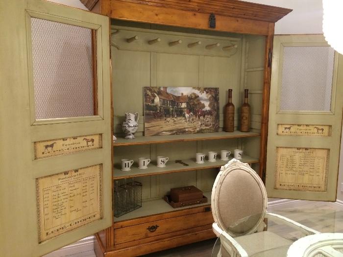 Beautiful vintage cabinet.  Paid $22,000.  Selling it for $7200
