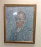Van Gogh Self Portrait framed print