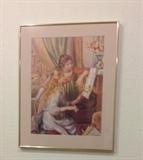 Renoir Two Girls at Piano framed print