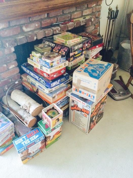Loads of games and puzzles. Some games are from the 60's