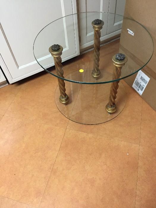 GLASS TABLES / 2 AVAILABLE