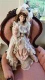 Victorian Chair & Doll