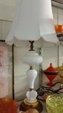 Beautiful Tall Hobnail Lamp