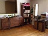 Records, Record Player, Stereo System, H H Scott Tuner, H H Scott Amp, Reel To Reel.