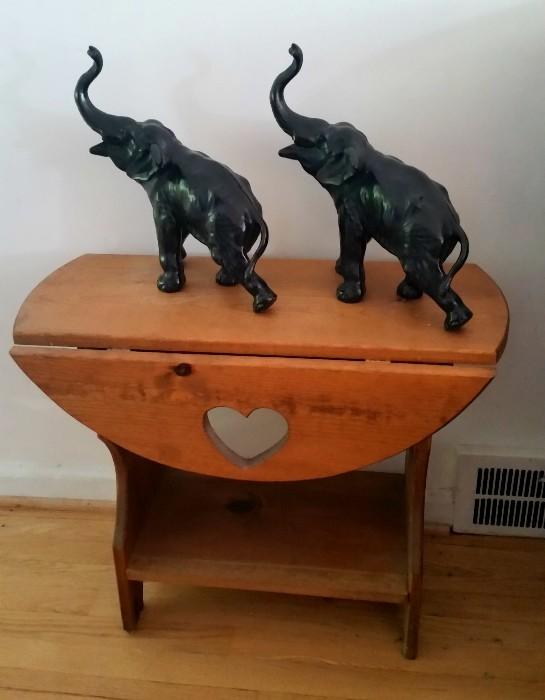 Antique Cast Iron Elephants