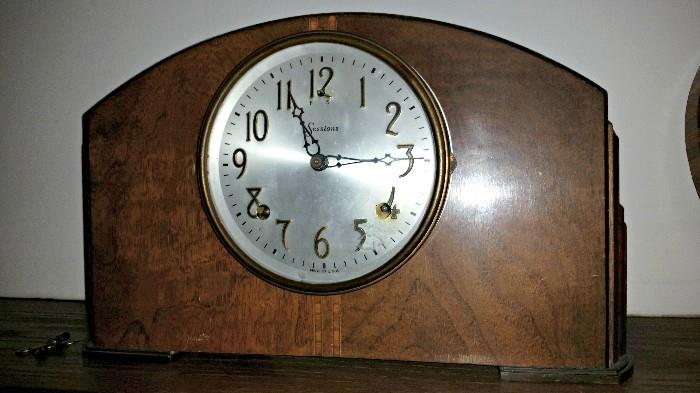 Sessions Mantel Clock With Key
