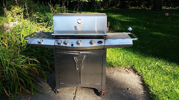 Stainless Propane Grill