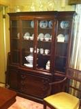 Mahogany China Cabinet