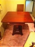 1800's mahogany Game Table