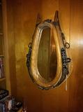Old Horse Collar Mirror