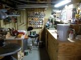 Just part of his workshop...