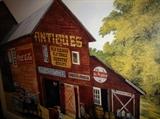 Great Antiques Barn Framed Print 