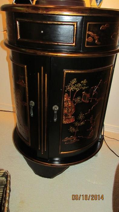 ASIAN ROUND CABINET
