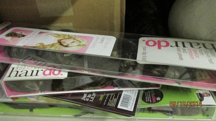 NEW HAIR PIECES & WIGS (ORIGINAL PACKAGE)