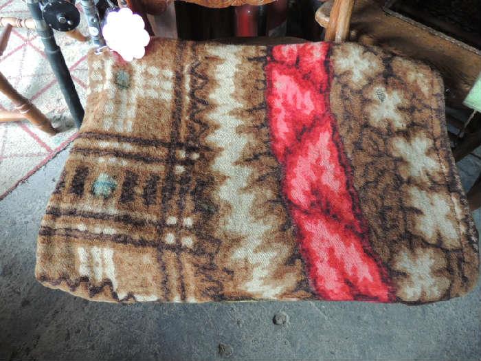 horse hair lap blanket, victorian