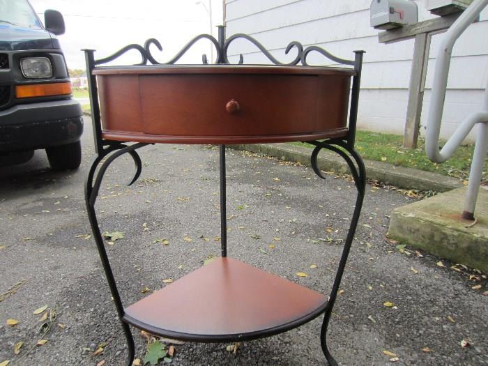 BOW FRONT TABLE
