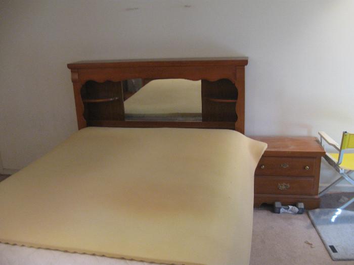 BED AND NIGHTSTAND