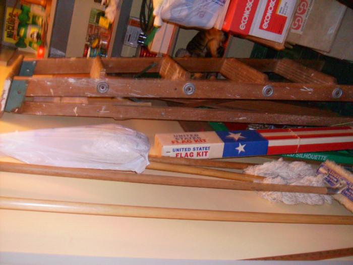  Wood open ladder Flag kit