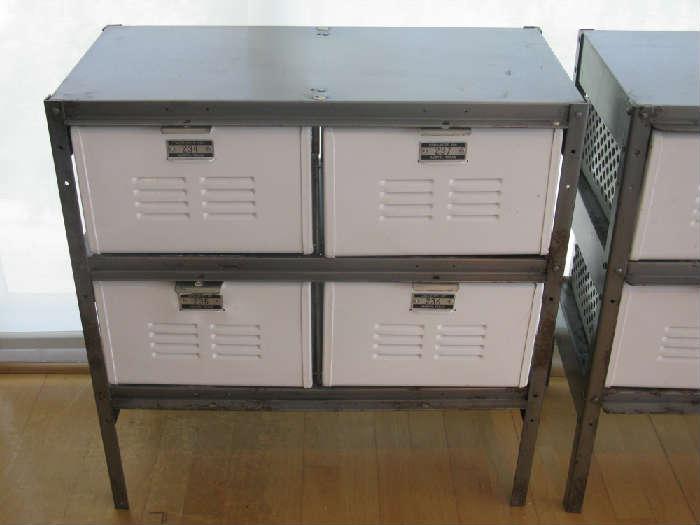 Vintage Medical Lockers 1 Front View