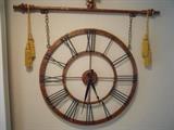 Decorative Wood Hanging Clock