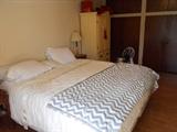 Queen Bed with Mattress, Box spring and Bedding