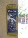 Morton Free Running Salt When It Rains It Pours Sign