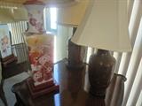 JAPANESE MOTIF LAMPS