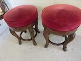 ANTIQUE PARLOUR STOOLS