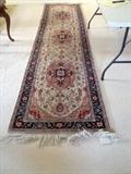 Oriental Runner - Romanian 100% Wool, 12' x 3'