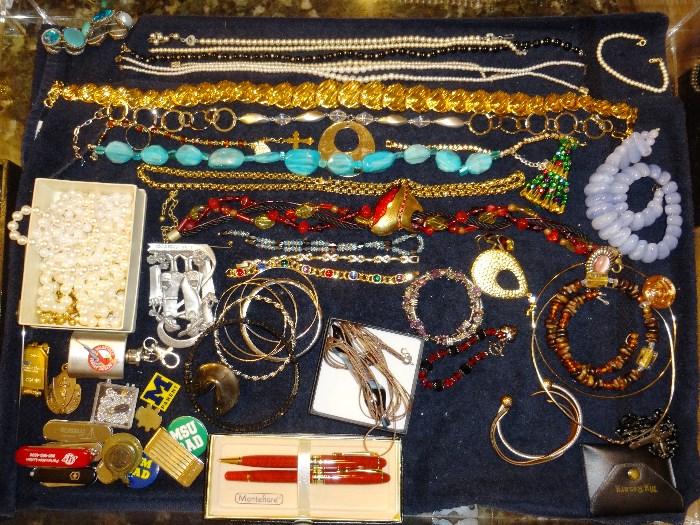 Precious, Sterling, Gold, and Costume Jewelry
