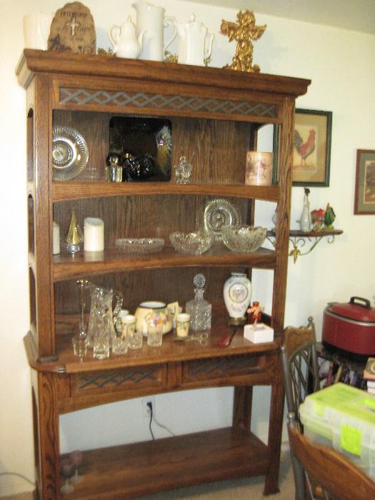 Oak Hutch