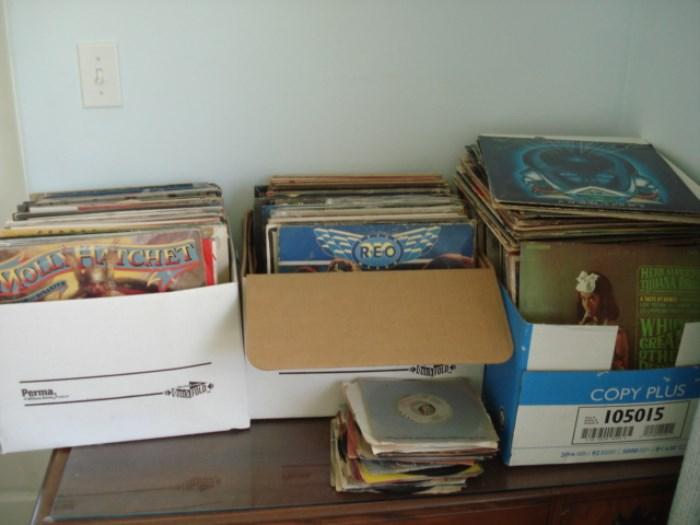 Records  - LPs and 45s