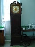Grand father clock case with face - no works