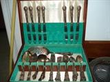 And more silver plate flatware