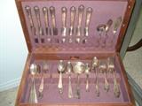 More silver plate flatware