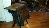 antique school desk