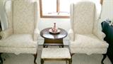 wing backed chairs